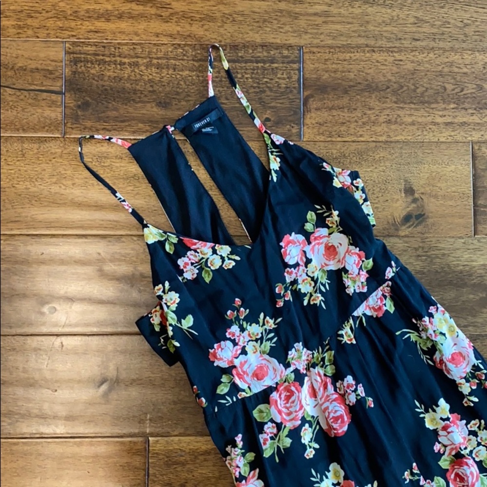Maxi floral dress